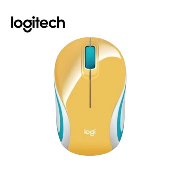 910-005365-2.0 Logitech m187 inalámbrico ultra portátil yellow mouse óptico